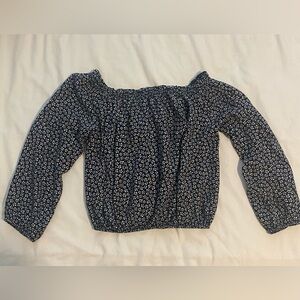 Brandy Melville Off the Shoulder Crop Top, One Size